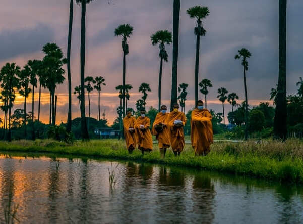 Mönche in Thailand