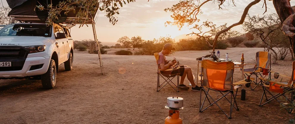 Camping auf Safari in Namibia