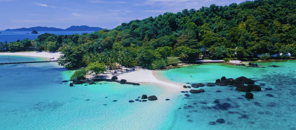 Tropische Insel in Thailand