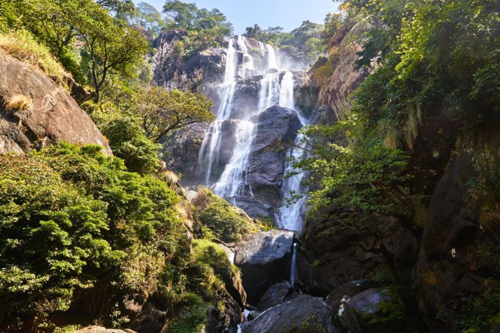 Sanje Wasserfall im Udzungwa Mountains Nationalpark in Tansania
