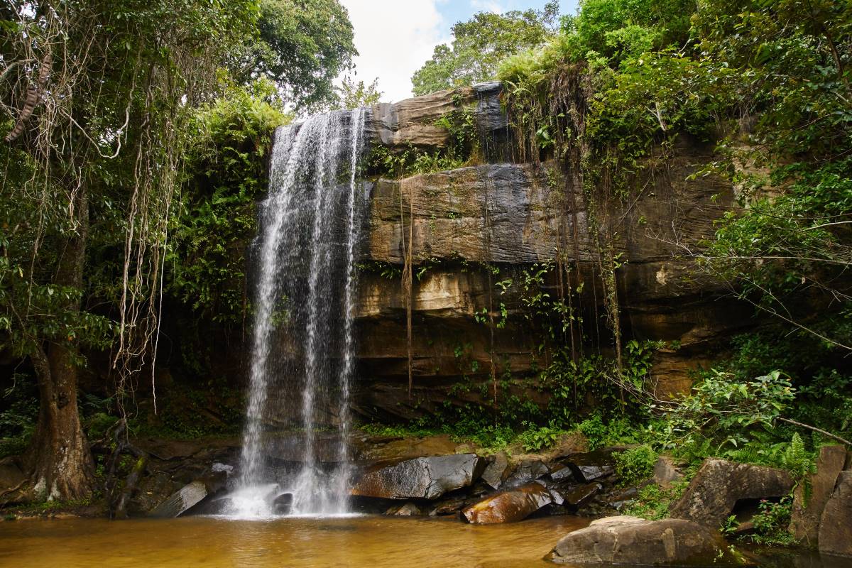 Sheldrick Wasserfall im Shimba Hills Nationalreservat