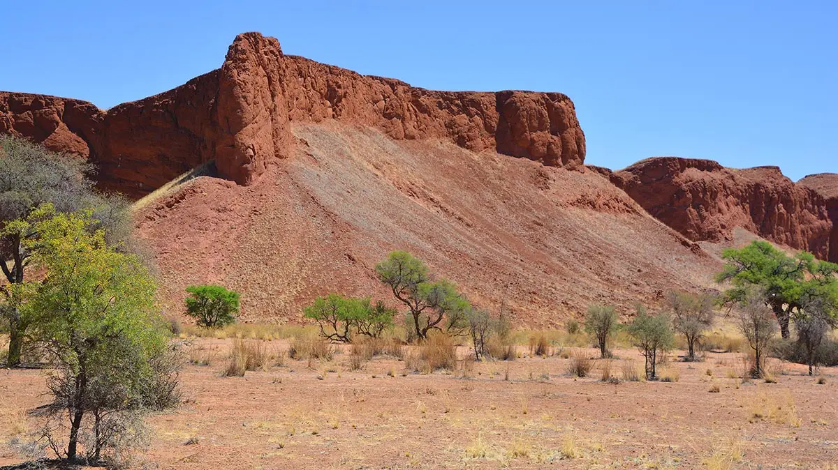 Ein Berg im Namib-Naukluft Nationalpark.