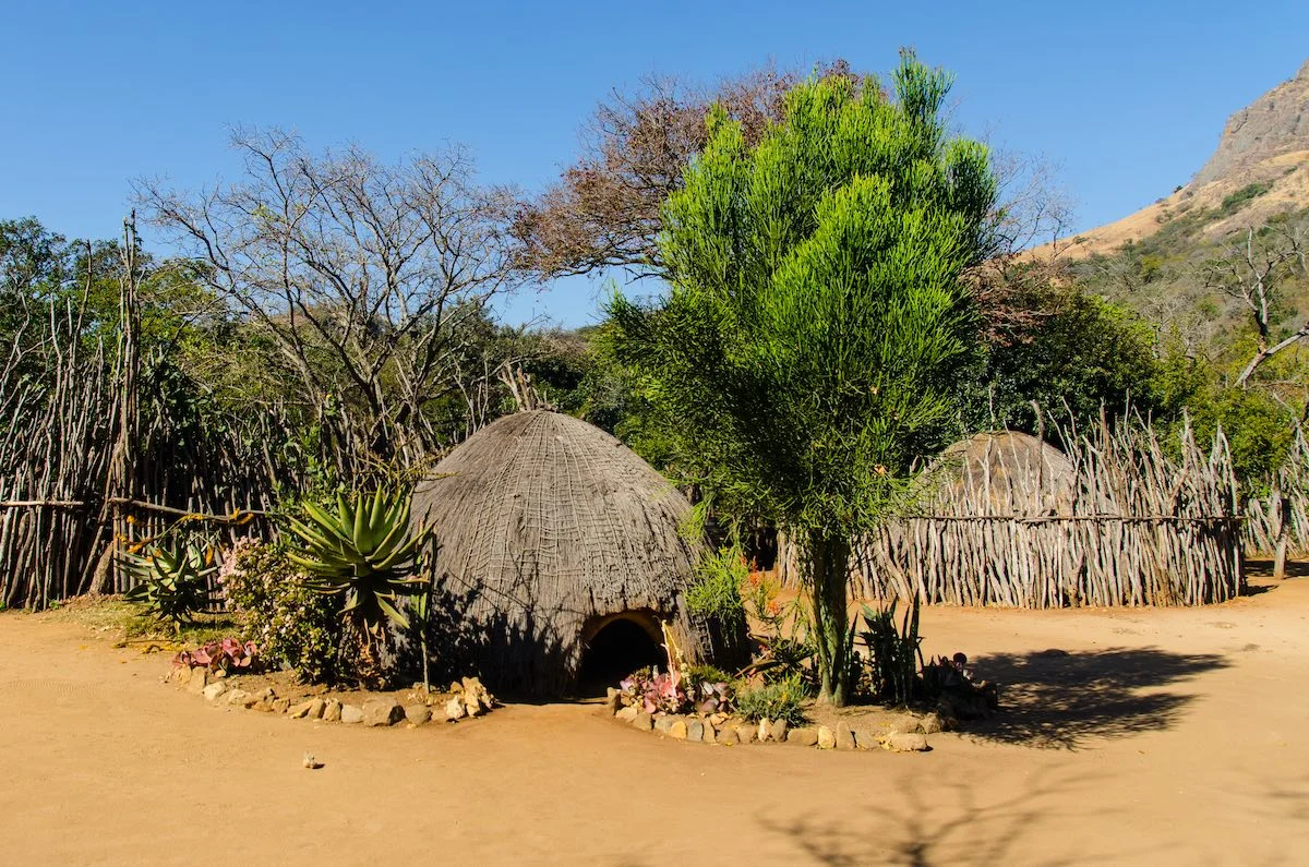 Swazi Cultural Village in Swasiland.