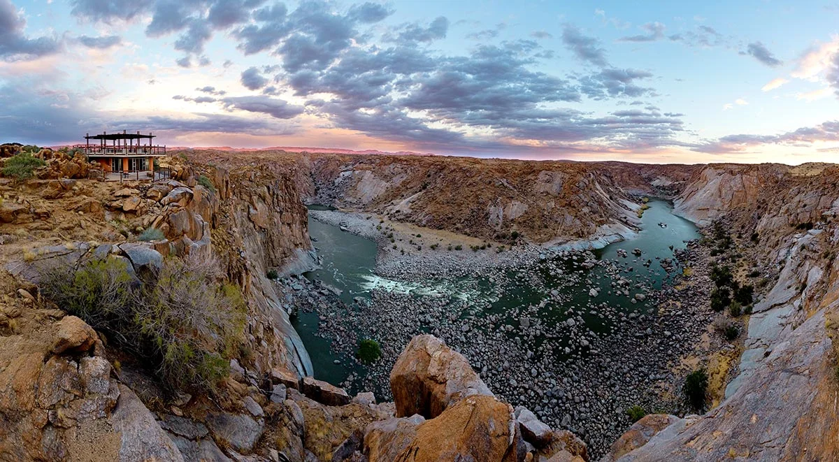 Schlucht im Augrabies Falls Nationalpark.