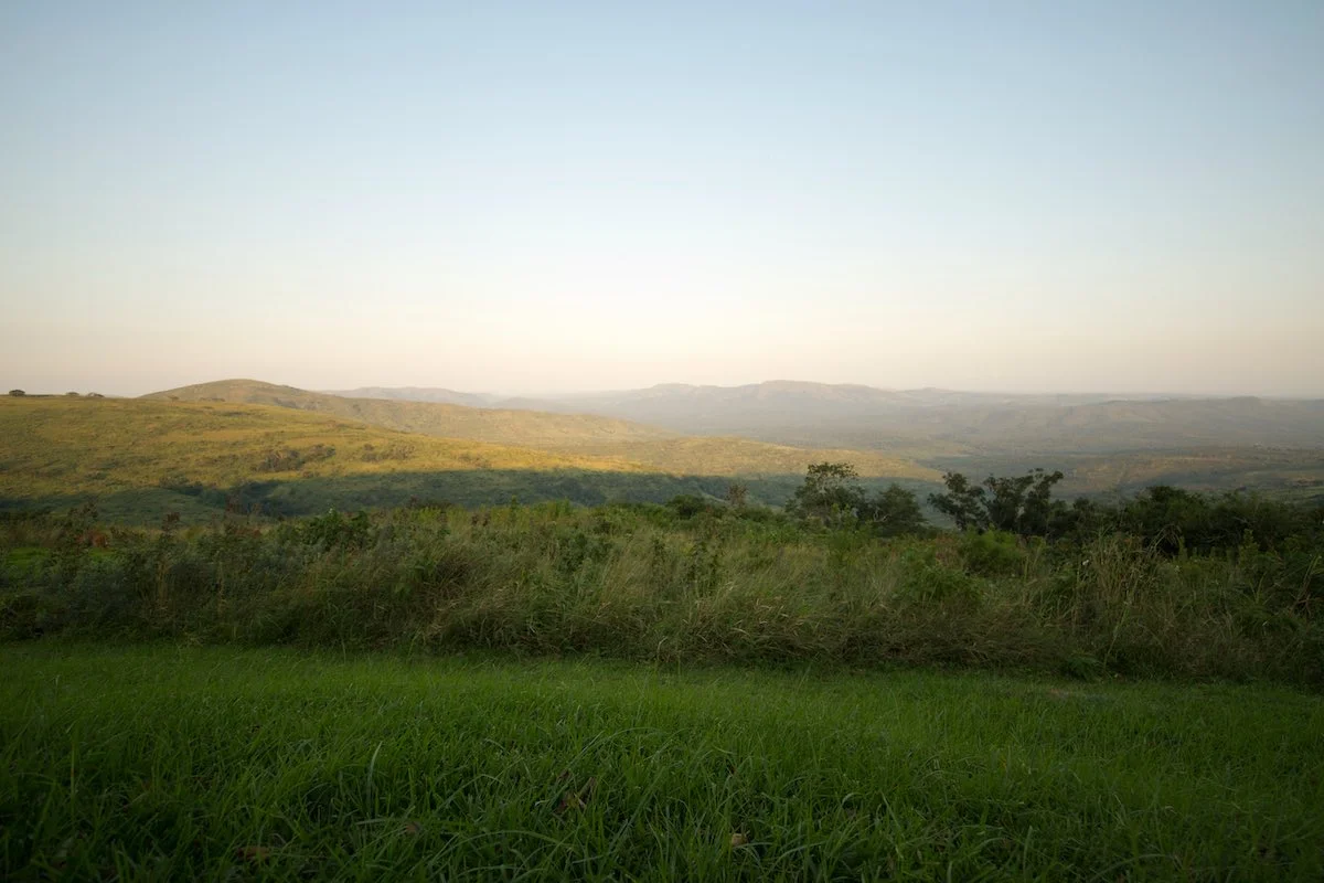 Aussicht vom Hilltop Camp im Hluhluwe iMfolozi Nationalpark.