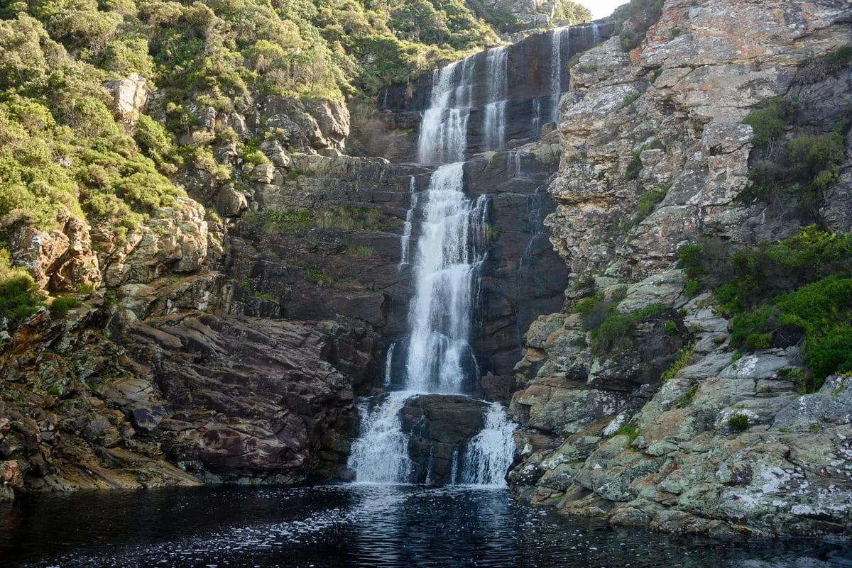 Wasserfall im Tsitsikamma Nationalpark.