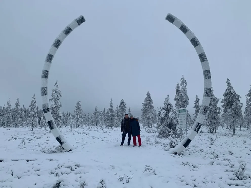 Schweden Tour zum nördlichen Polarkreis