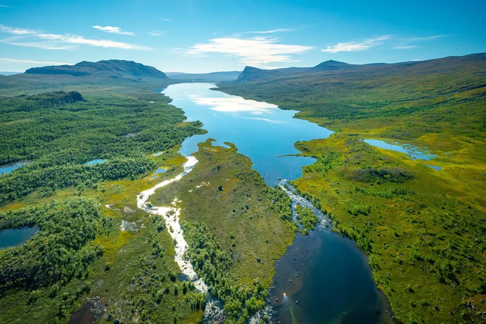 Survival Schweden Landschaft Seen