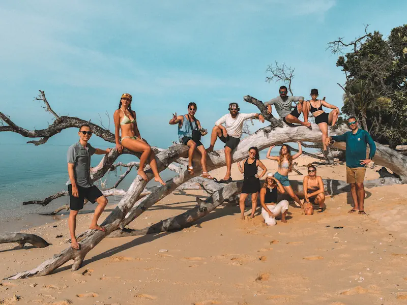Teamfoto Maledivensurvival Kundenbild