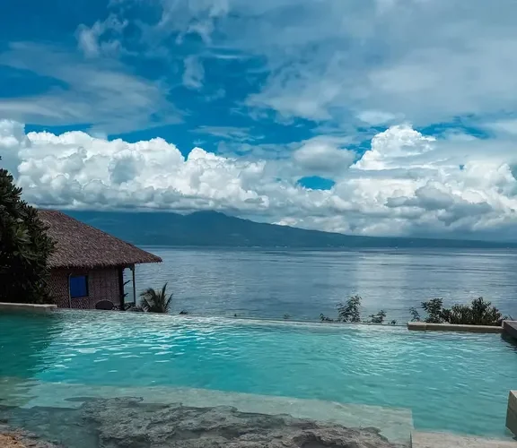 Das Luxuslodge nach dem Survival auf den Philippinen